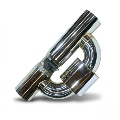 HMD 5" Variable Muffler, three-quarter angle view