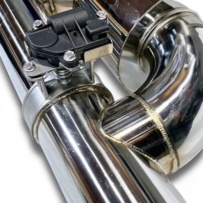 Close-up of HMD 5" Variable Muffler